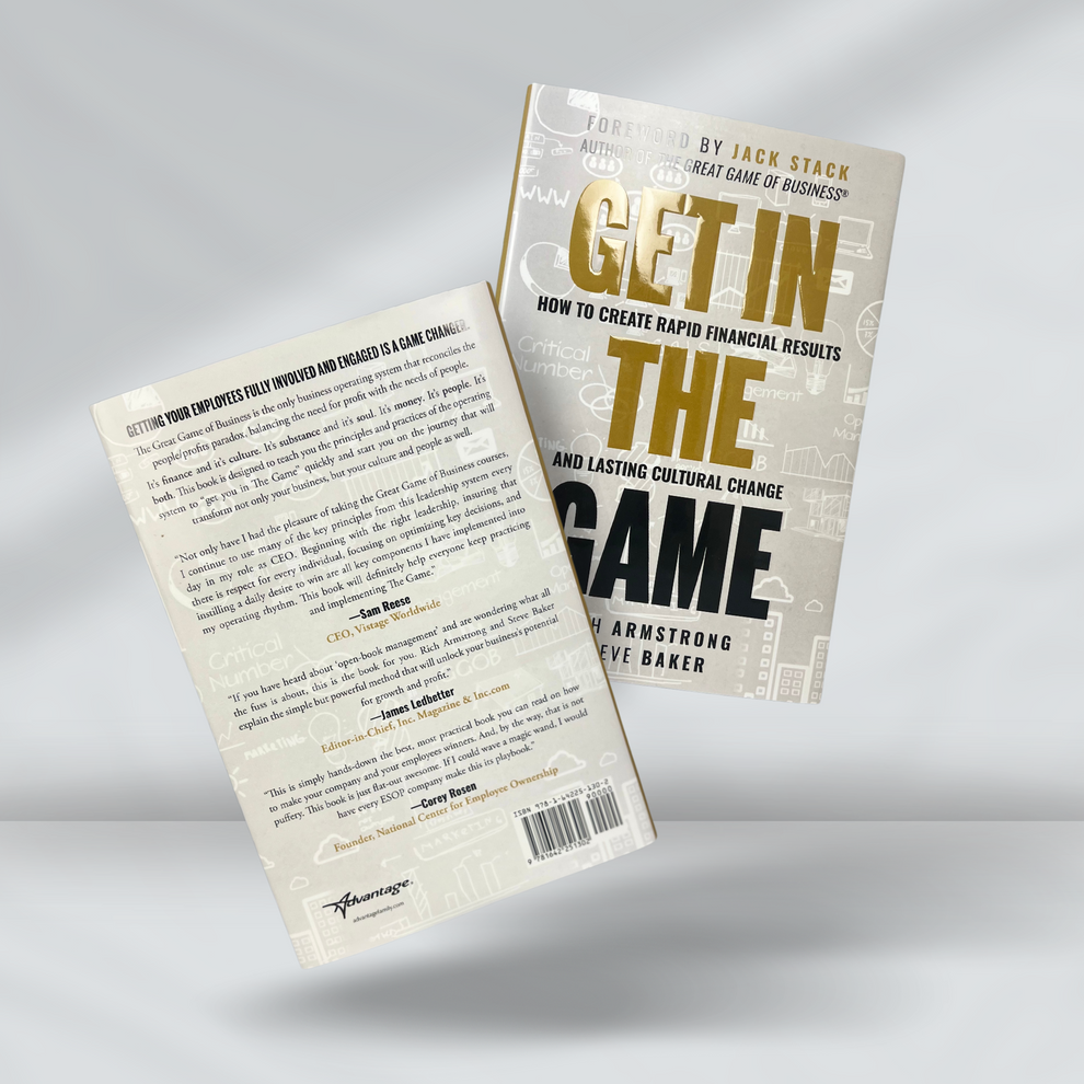 Get in the Game Book – The Great Game of Business